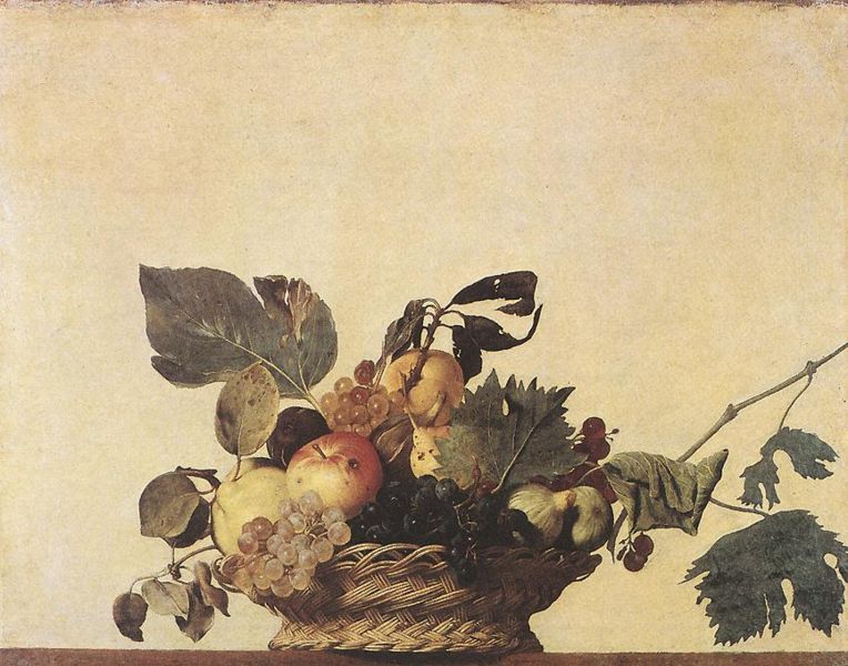  1594 - Canestra di frutta, Pinacoteca Ambrosiana, Milano
